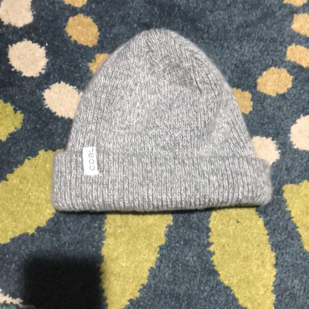Grey coal beanie!
